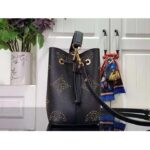 Louis Vuitton Women LV Néonoé BB Black Monogram Empreinte Grained Cowhide Leather Studs - Image 5