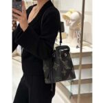 Louis Vuitton Women LV Néonoé BB Black Monogram Empreinte Grained Cowhide Leather Studs - Image 13