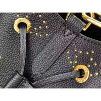 Louis Vuitton Women LV Néonoé BB Black Monogram Empreinte Grained Cowhide Leather Studs (9)