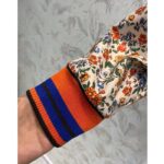 Louis Vuitton Women LV Reversible Mixed Floral Bomber Jacket Silk Multicolor Regular Fit - Imagen 9