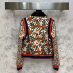 Louis Vuitton Women LV Reversible Mixed Floral Bomber Jacket Silk Multicolor Regular Fit - Imagen 3
