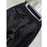 Louis Vuitton Women LV SKI Crinkled Nylon Flared Ski Pants Polyamide Black - Image 4