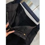 Louis Vuitton Women LV SKI Crinkled Nylon Flared Ski Pants Polyamide Black - Image 7