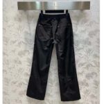 Louis Vuitton Women LV SKI Crinkled Nylon Flared Ski Pants Polyamide Black - Image 3