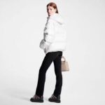 Louis Vuitton Women LV SKI Glossy Nylon Puffer Jacket Polyamide White - Image 16