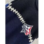 Louis Vuitton Men LV SKI Graphic Hooded Pullover Snowflake Motif Cashmere Black Blue – Image 6