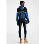 Louis Vuitton Women LV SKI Graphic Hooded Pullover Snowflake Motif Cashmere Black Blue - Image 12