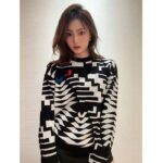 Louis Vuitton Women LV SKI Wool Pullover Regular Fit Fir Tree Jacquard Signature All Over - immagine 11