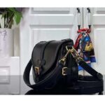 Louis Vuitton Women LV Saumur BB Black Epi Grained Cowhide Leather - Image 3