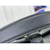 Louis Vuitton Women LV Saumur BB Black Epi Grained Cowhide Leather (9)