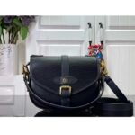 Louis Vuitton Women LV Saumur BB Black Epi Grained Cowhide Leather - Image 2