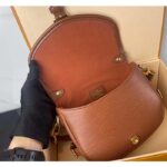 Louis Vuitton Women LV Saumur BB Cognac Brown Epi Grained Cowhide Leather - Imagen 9