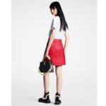 Louis Vuitton Women LV Snowflake T-Shirt Cotton Jersey White LV Golden Chain – Bild 17