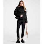 Louis Vuitton Women Shoes LV Ruby Flat Ankle Boot Black Suede Calf Leather Shearling – Image 12