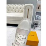 Louis Vuitton Women Territory Flat Ranger Beige Monogram-Debossed Suede Calf Leather Side Zip - Image 8