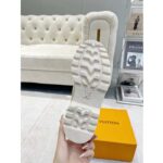 Louis Vuitton Women Territory Flat Ranger Beige Monogram-Debossed Suede Calf Leather Side Zip - Image 10