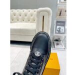 Louis Vuitton Women Territory Flat Ranger Black Monogram-Debossed Calf Leather Side Zip - Image 10