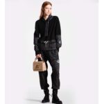 Louis Vuitton Women Territory Flat Ranger Black Monogram-Debossed Suede Calf Leather Side Zip - Image 13
