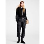 Louis Vuitton Women Territory Flat Ranger Black Monogram-Debossed Suede Calf Leather Side Zip - Image 12