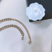 Chanel Women CC Chain Belt Metal Gold Ruthenium (4)