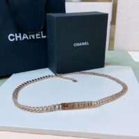 Chanel Women CC Chain Belt Metal Gold Ruthenium (4)