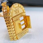 Chanel Women CC Chain Belt Metal Gold Tone Ruthenium - Bild 6