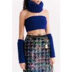 Chanel Women CC Chain Belt Metal Gold Tone Ruthenium - Bild 11