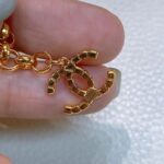 Chanel Women CC Chain Belt Metal Gold Tone Ruthenium - Bild 9