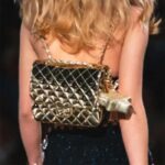 Chanel Women CC Flap Bag Star Coin Purse Mirror Calfskin Metallic Calfskin Gold-Tone Metal Gold - Image 11