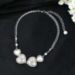 Chanel Women Choker in Metal Glass Pearls and Strass - immagine 2