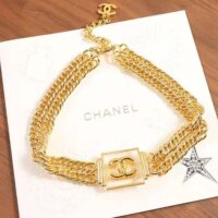 Chanel Women Choker in Metal & Resin (1)