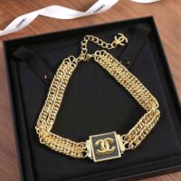 Chanel Women Choker in Metal & Resin (1)