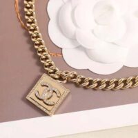 Chanel Women Choker in Metal & Strass (1)