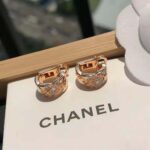 Chanel Women Coco Crush Earrings in 18K Beige Gold - Image 5
