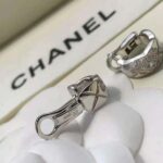 Chanel Women Coco Crush Earrings in 18K White Gold - immagine 7