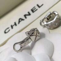 Chanel Women Coco Crush Earrings in 18K White Gold (1)