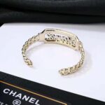 Chanel Women Cuff in Metal Glass Pearls and Strass – Bild 9