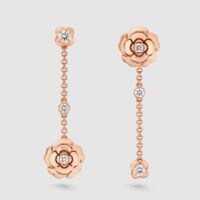 Chanel Women Extrait De Camélia Transformable Earrings (1)