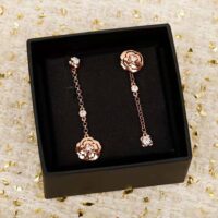 Chanel Women Extrait De Camélia Transformable Earrings (1)