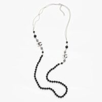 Chanel Women Long Necklace in Metal Glass Pearls and Strass (1)