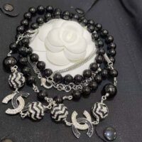 Chanel Women Long Necklace in Metal Glass Pearls and Strass (1)