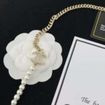 Chanel Women Long Necklace in Metal Resin Glass Pearls and Strass - immagine 7