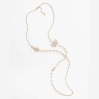 Chanel Women Long Necklace in Metal and Glass Pearls Strass (1)