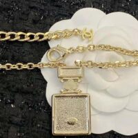 Chanel Women Long Pendant Necklace in Metal and Strass (1)
