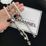 Chanel Women Necklace in Metal Glass Pearls and Strass - immagine 4