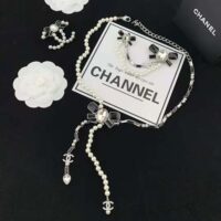 Chanel Women Necklace in Metal Glass Pearls and Strass (1)