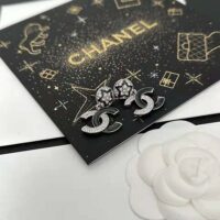 Chanel Women Pendant Earrings in Metal and Strass (1)