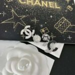 Chanel Women Pendant Earrings in Metal and Strass – Image 6
