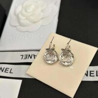 Chanel Women Pendant Earrings in Metal and Strass (1)