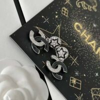 Chanel Women Pendant Earrings in Metal and Strass (1)